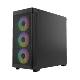 Case GAMDIAS ATHENA M3 Black ARGB – Mid Tower | 4 Fan ARGB PWM